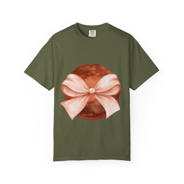 Mars Wrapped In Bow Unisex T-Shirt