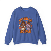 Gobble Squad Sweatshirt | Cozy Fall Apparel, Thanksgiving Gift, Unisex Crewneck, Cute Animal Design, Holiday Fashion