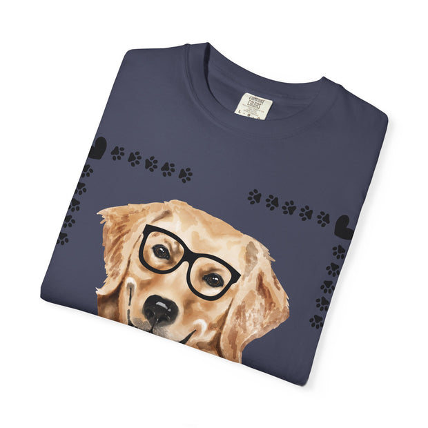 Geeky Good Golden Retriever Unisex T-Shirt