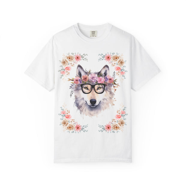 Geeky Goddess Wolf Unisex T-Shirt