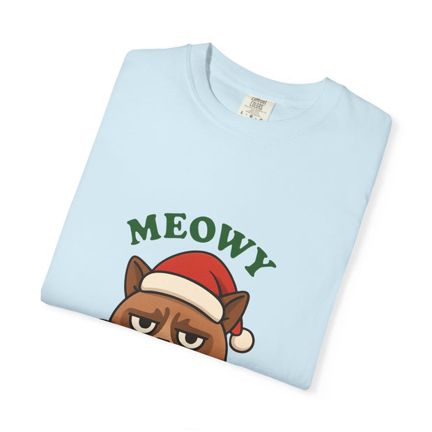 'Meowy Christmas Anyway' Unisex T-Shirt