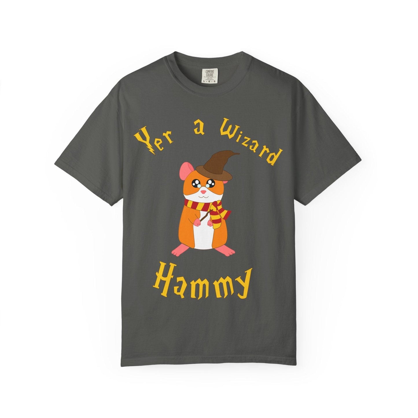 Hammy Wizard Hamster T-Shirt | Cute Spellcaster Illustration