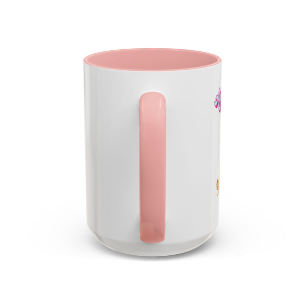 'Aquarius' Zodiac Accent Coffee Mug