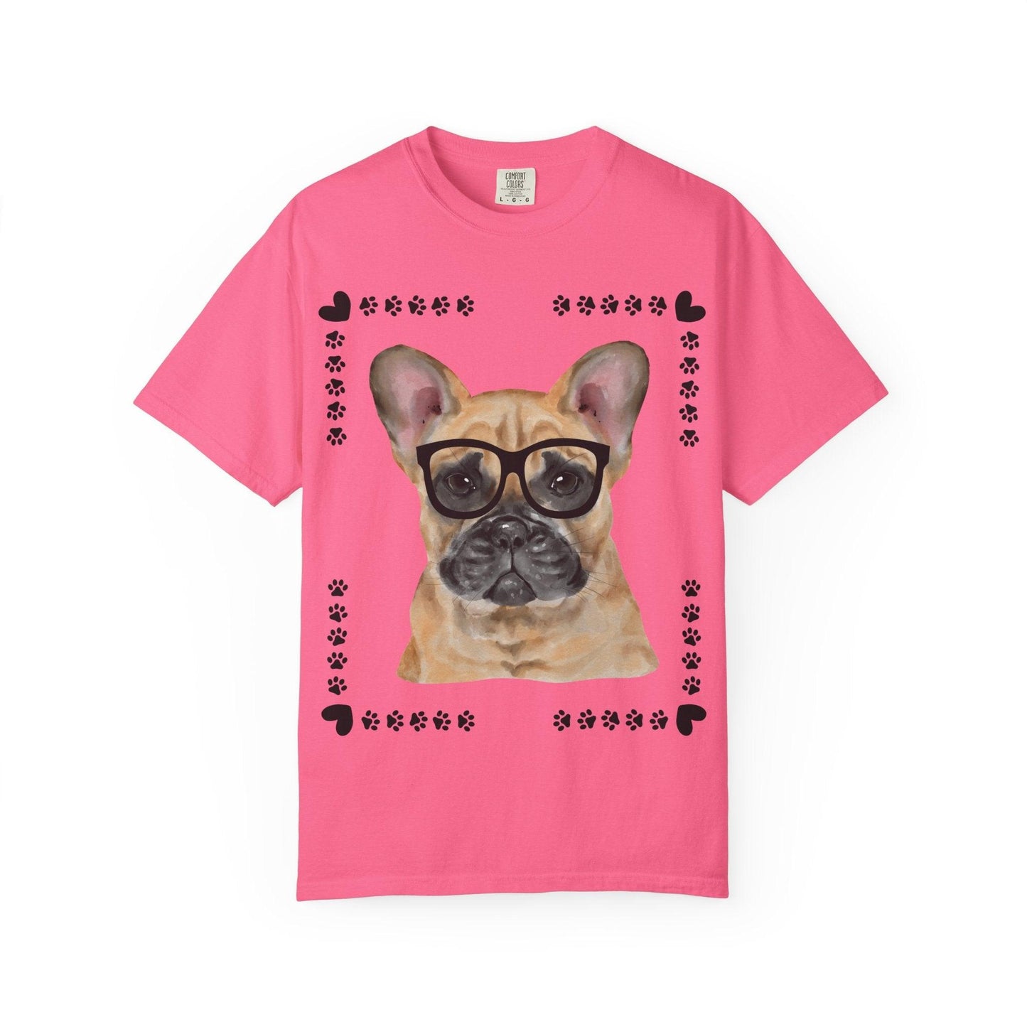Geeky Good French Bulldog Unisex T-Shirt