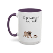 'Espawresso Yourself' Pug Accent Coffee Mug