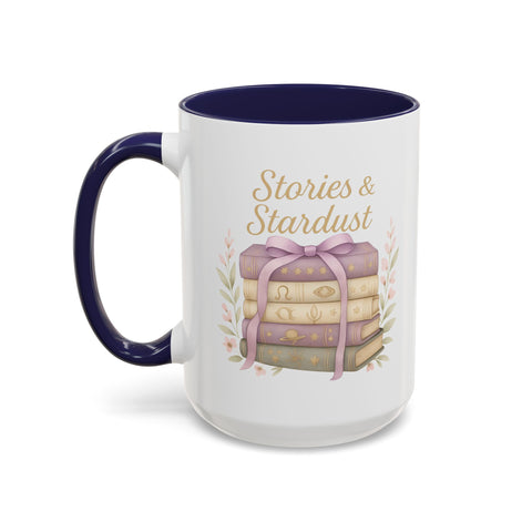 'Stories & Stardust' Accent Coffee Mug