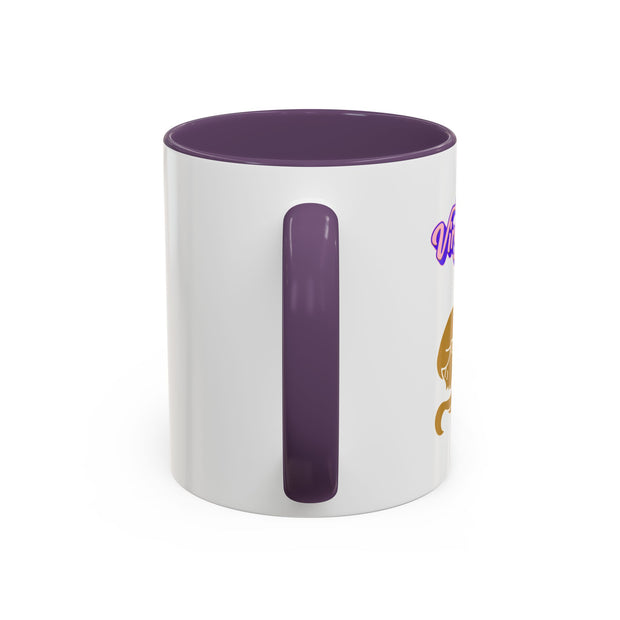 'Virgo' Zodiac Accent Coffee Mug