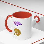 'Virgo' Zodiac Accent Coffee Mug
