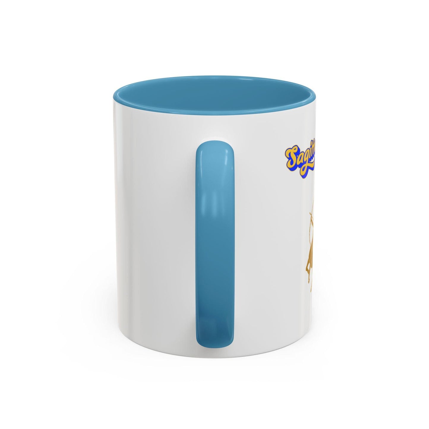 'Sagittarius' Zodiac Accent Coffee Mug