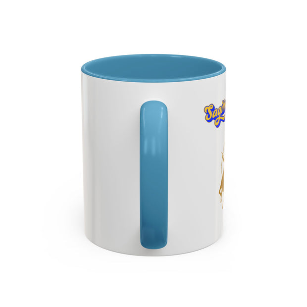 'Sagittarius' Zodiac Accent Coffee Mug