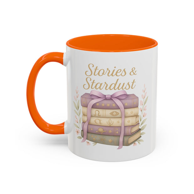 'Stories & Stardust' Accent Coffee Mug