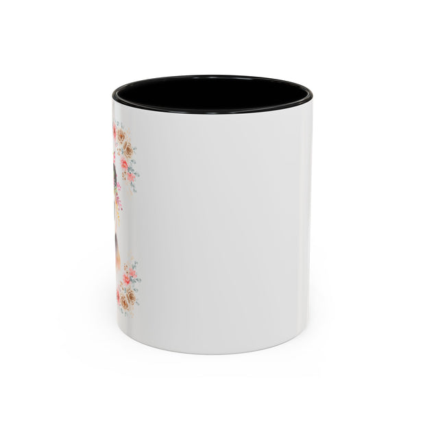 Geeky Goddess Panda Accent Coffee Mug
