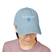 'One More Chapter' Denim Embroidered Cap
