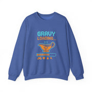 Gravy Loading Sweatshirt, Fun Unisex Crewneck, Thanksgiving Apparel, Casual Gift for Foodies, Humor Sweatshirt