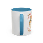 Geeky Goddess Pomeranian Accent Coffee Mug