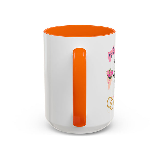 'Side Quest: Bridesmaid Duties' Accent Coffee Mug