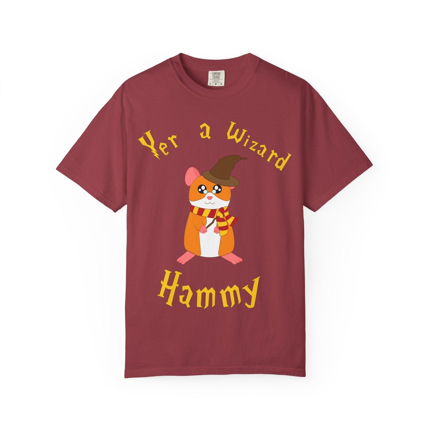 Hammy Wizard Hamster T-Shirt | Cute Spellcaster Illustration