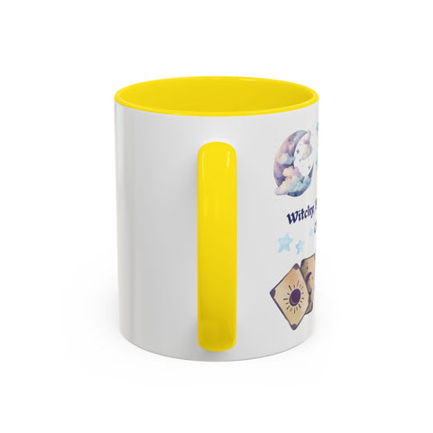 'Witchy, But Make It Cute' Accent Coffee Mug