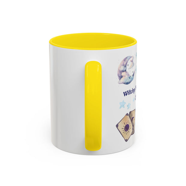 'Witchy, But Make It Cute' Accent Coffee Mug