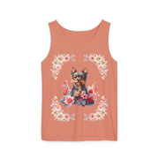 Geeky Goddess Yorkie Unisex Tank Top