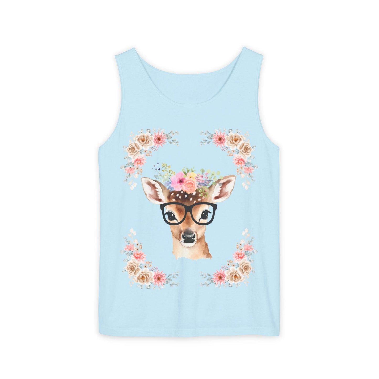 Geeky Goddess Deer Unisex Tank Top