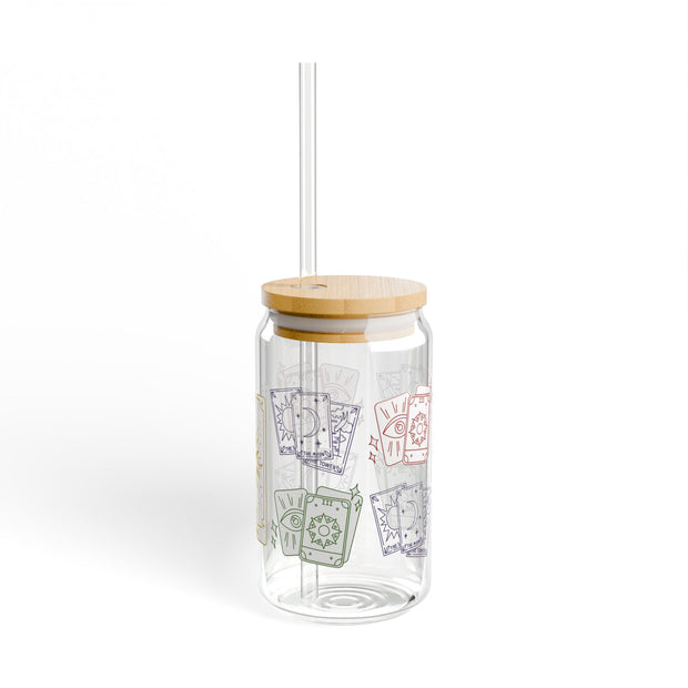 'The Sun' Tarot Sipper Glass