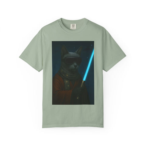 Star Paws Dark Gray Cat Unisex T-shirt