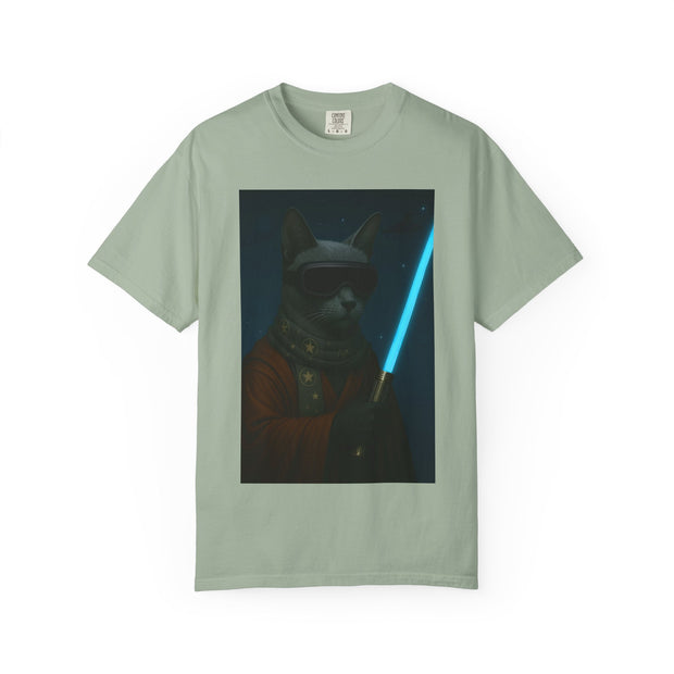 Star Paws Dark Gray Cat Unisex T-shirt