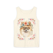 Geeky Goddess Pomeranian Unisex Tank Top