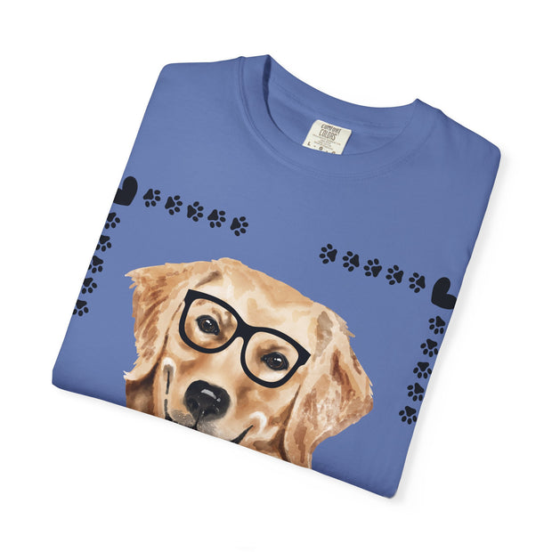 Geeky Good Golden Retriever Unisex T-Shirt