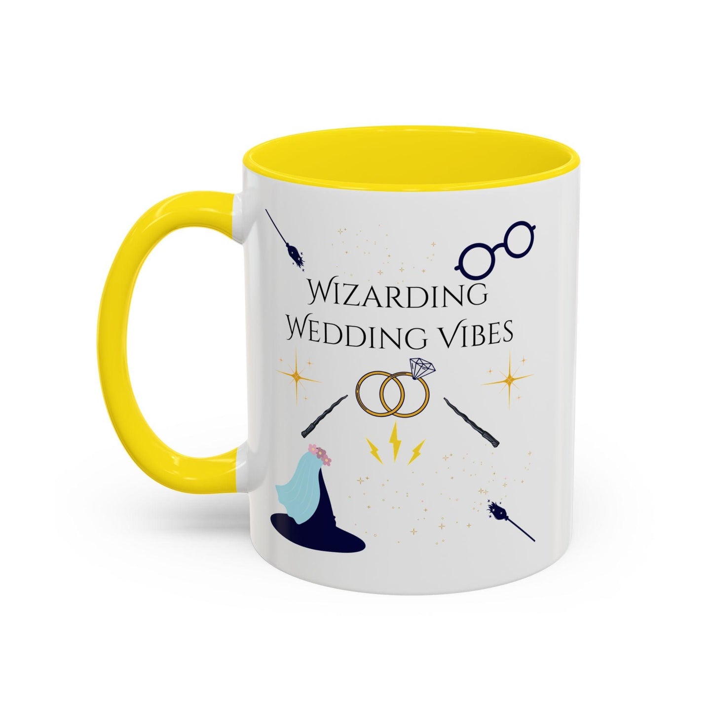 'Wizarding Wedding Vibes' Accent Coffee Mug