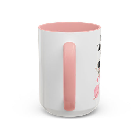 'I Am A Woman In STEM' Astronaut Accent Coffee Mug