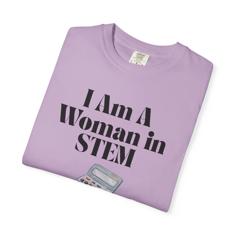 'I Am A Woman STEM' Mathematics Unisex T-Shirt