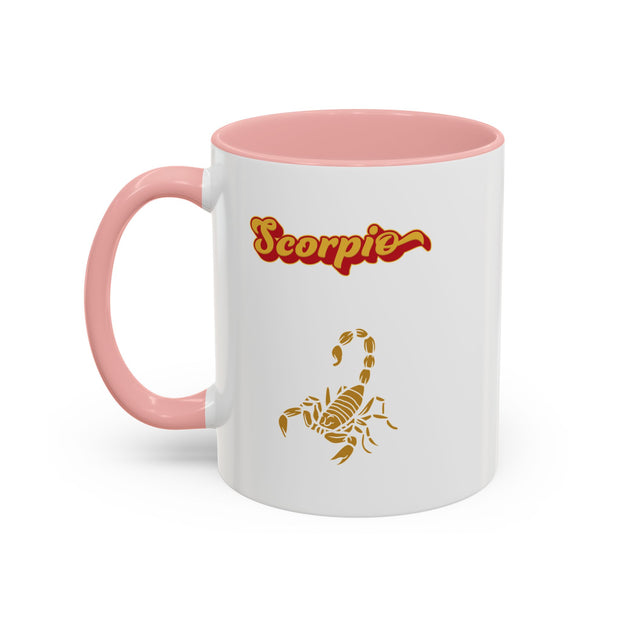 'Scorpio' Accent Coffee Mug