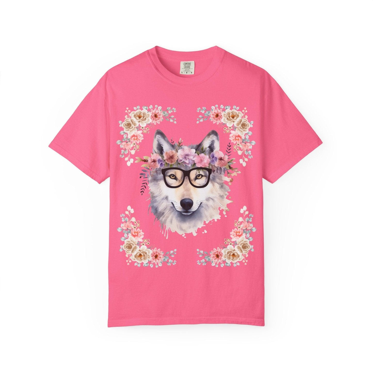 Geeky Goddess Wolf Unisex T-Shirt