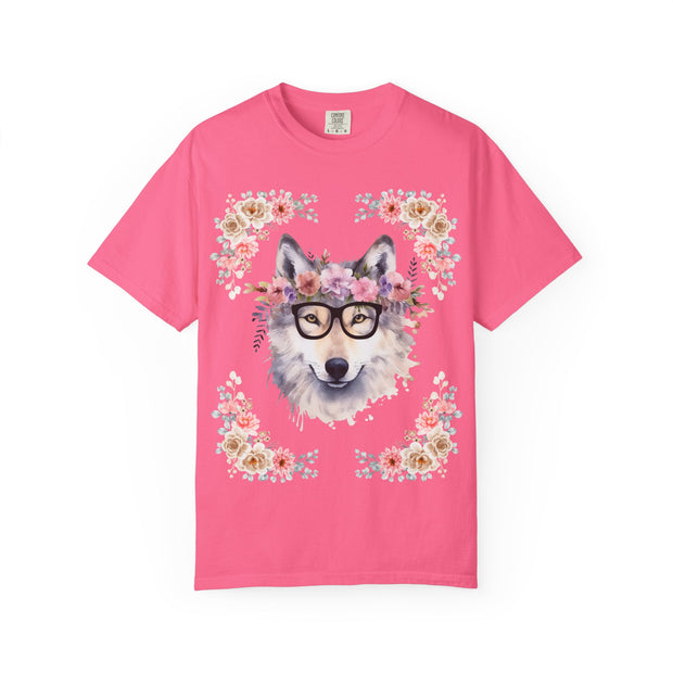 Geeky Goddess Wolf Unisex T-Shirt