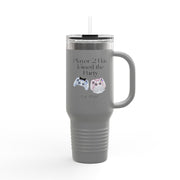 'Player 2 Has Joined The Party' 'Est. 2026' Insulated Travel Mug, 40oz