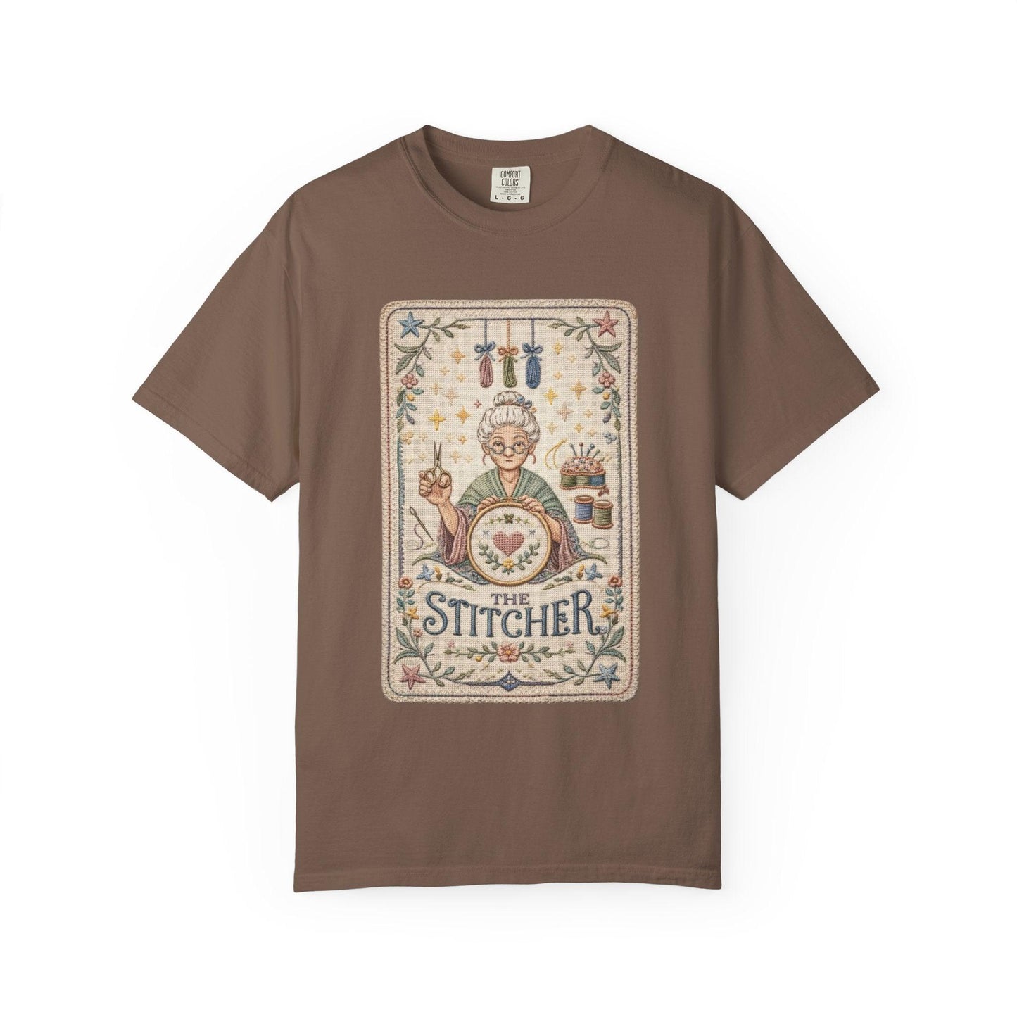Grandma Hobbies Shirt, Vintage Cross Stitch Tee, Sewing Gift for Her, Embroidery Lover Shirt, Cottagecore Aesthetic