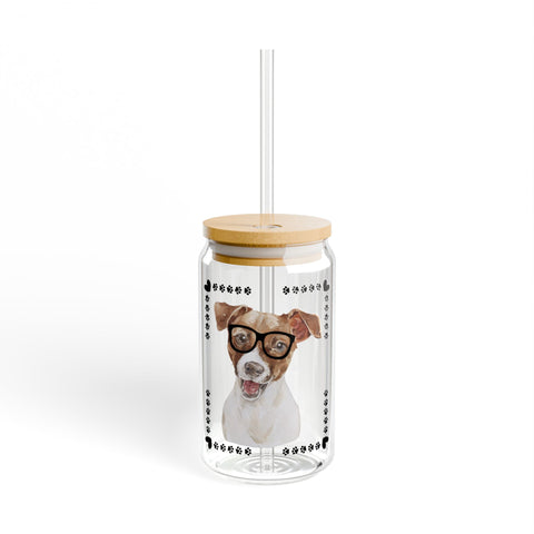 Geeky Good Jack Russell Sipper Glass