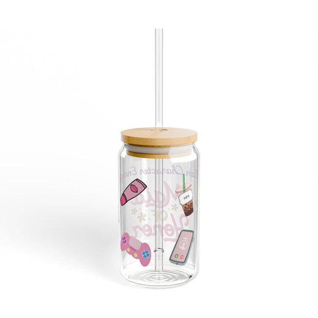 'Main Character Energy: Maid of Honor' Sipper Glass