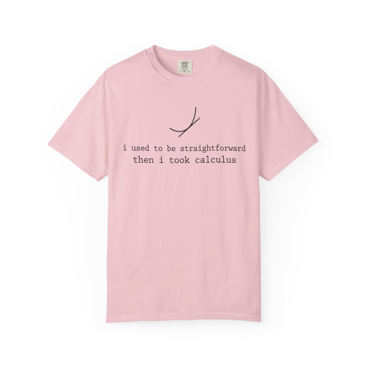 I Used to Be Straightforward Then I Took Calculus T-Shirt, Funny Math Pun Tee, Calculus Student Shirt, STEM Graphic Tee, Math Teacher Gift
