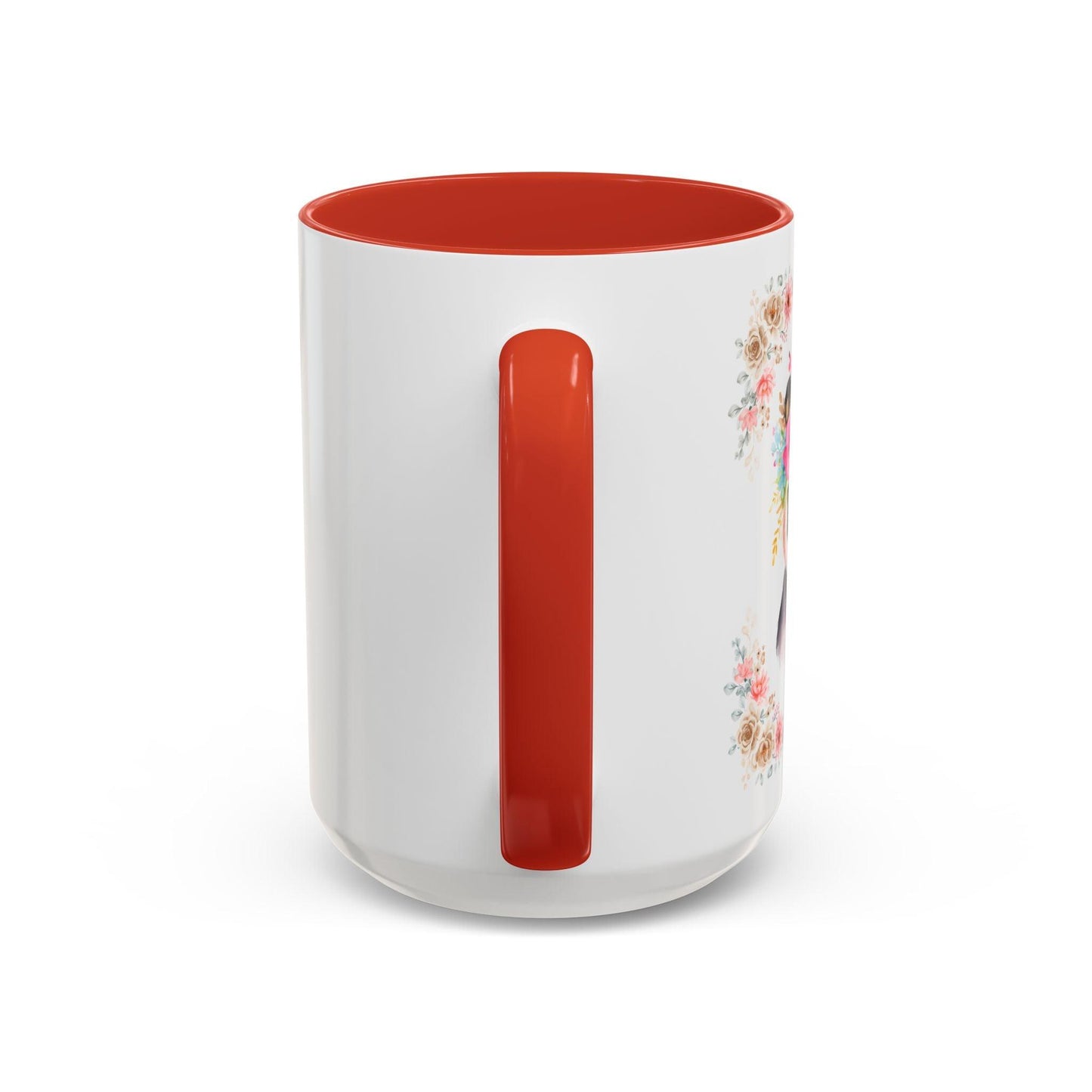 Geeky Goddess Panda Accent Coffee Mug
