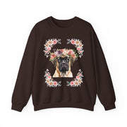 Geeky Goddess English Mastiff Unisex Crewneck Sweatshirt