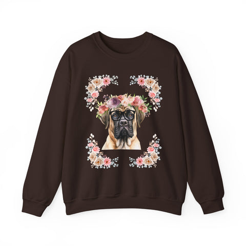 Geeky Goddess English Mastiff Unisex Crewneck Sweatshirt