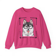 Geeky Good Siberian Husky Unisex Crewneck Sweatshirt