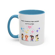 'Main Character Mode: Activated' Accent Coffee Mug