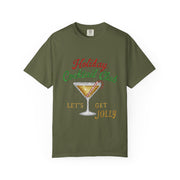 Holiday Cocktail Club T-Shirt | Let's Get Jolly Christmas Tee