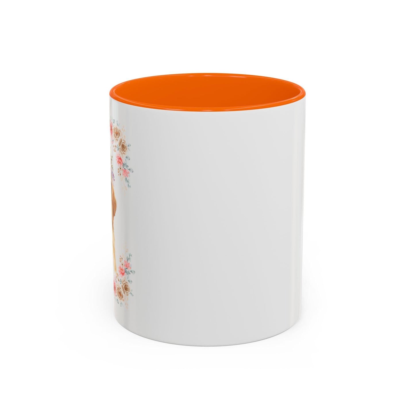 Geeky Goddess Golden Retriever Accent Coffee Mug