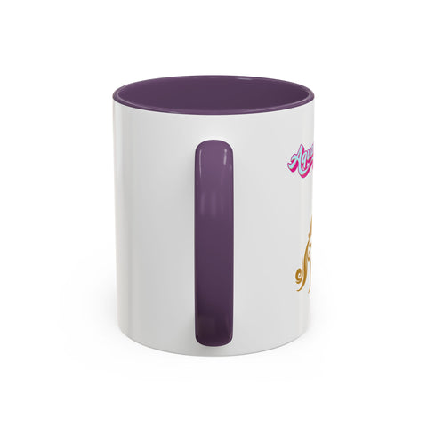 'Aquarius' Zodiac Accent Coffee Mug