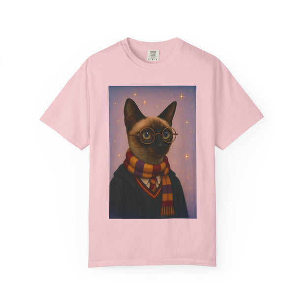 Pawgwarts Siamese Cat Unisex T-Shirt